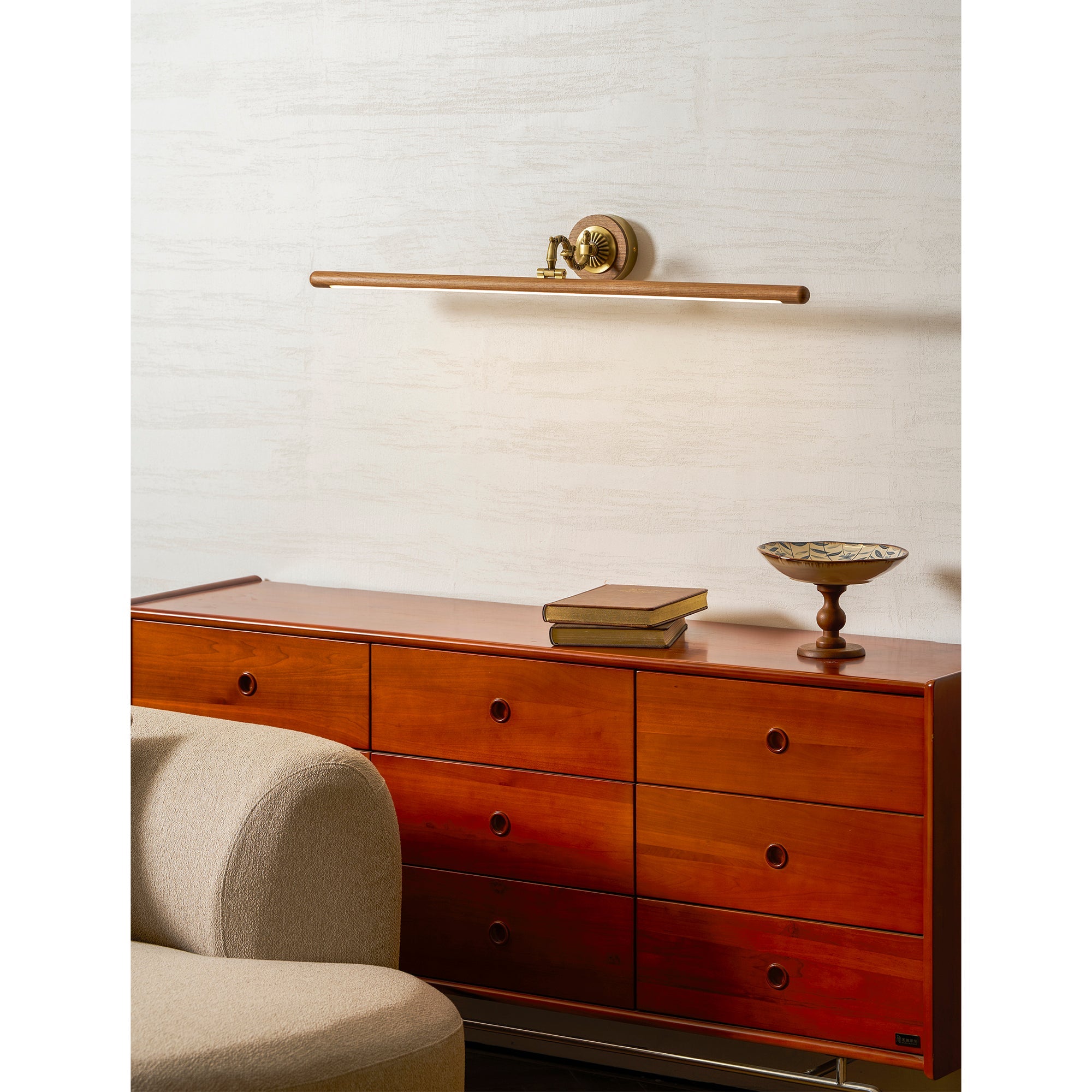 Aplique de pared lineal Naraano