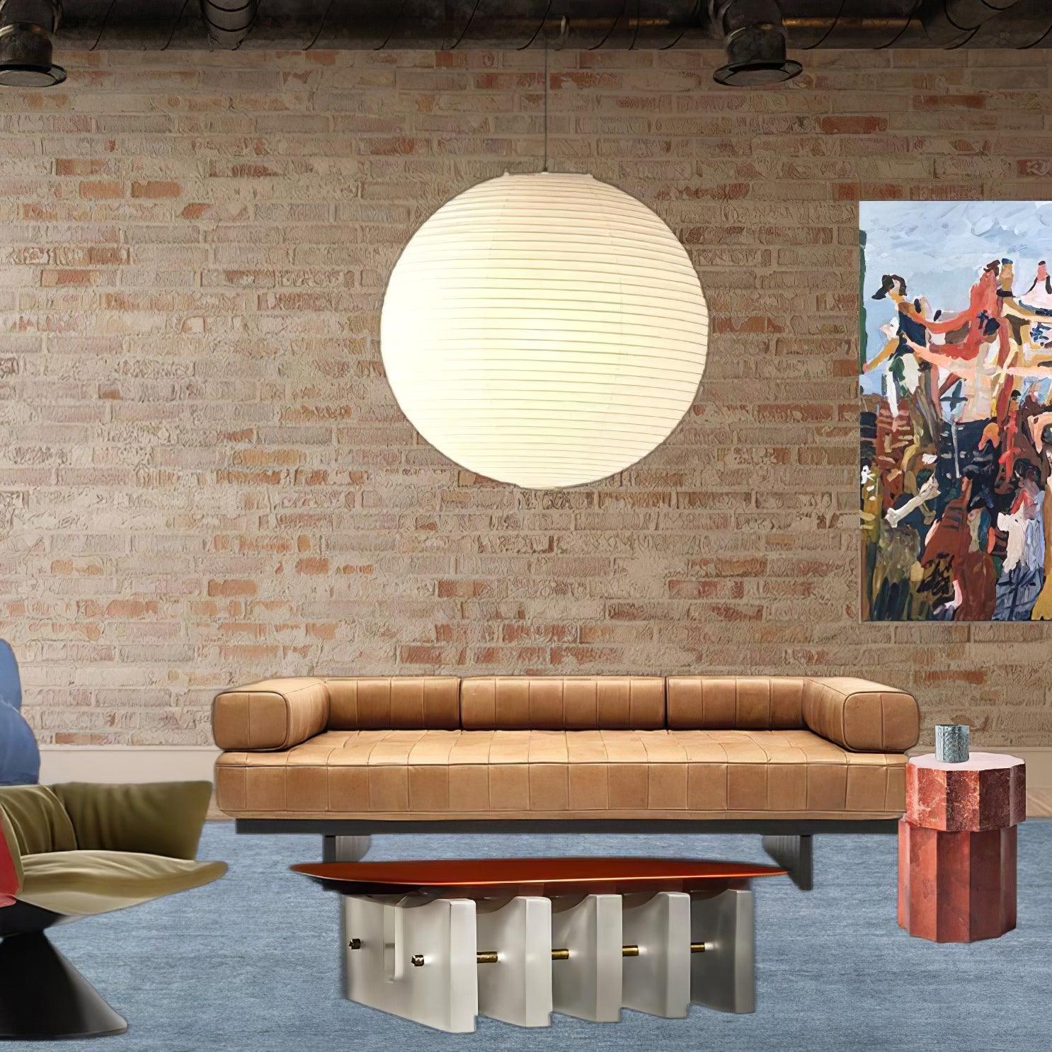 Lámpara colgante globo Albaisa