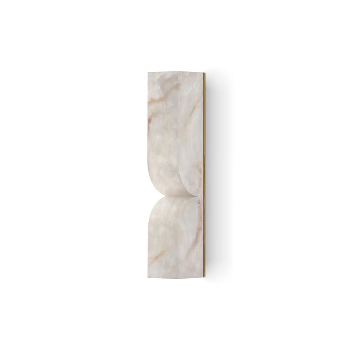 Lámpara de pared de alabastro Irelso