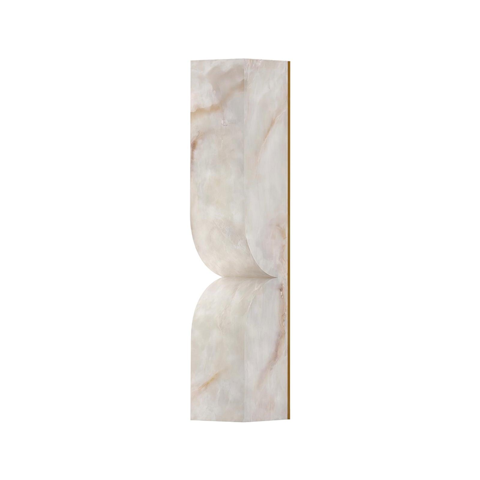 Lámpara de pared de alabastro Irelso