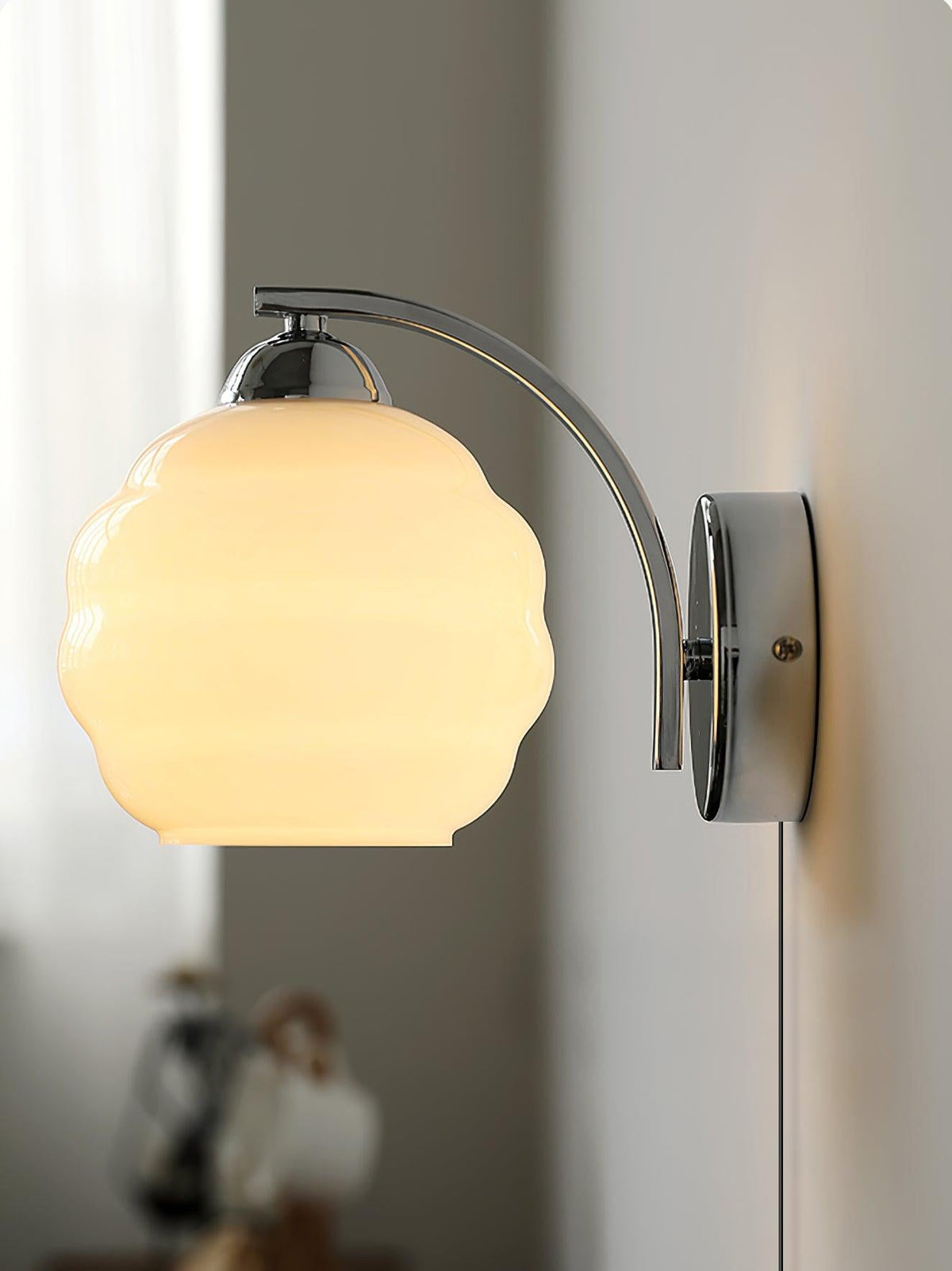 Art Deco Plug-in Wall Lamp – detail 3
