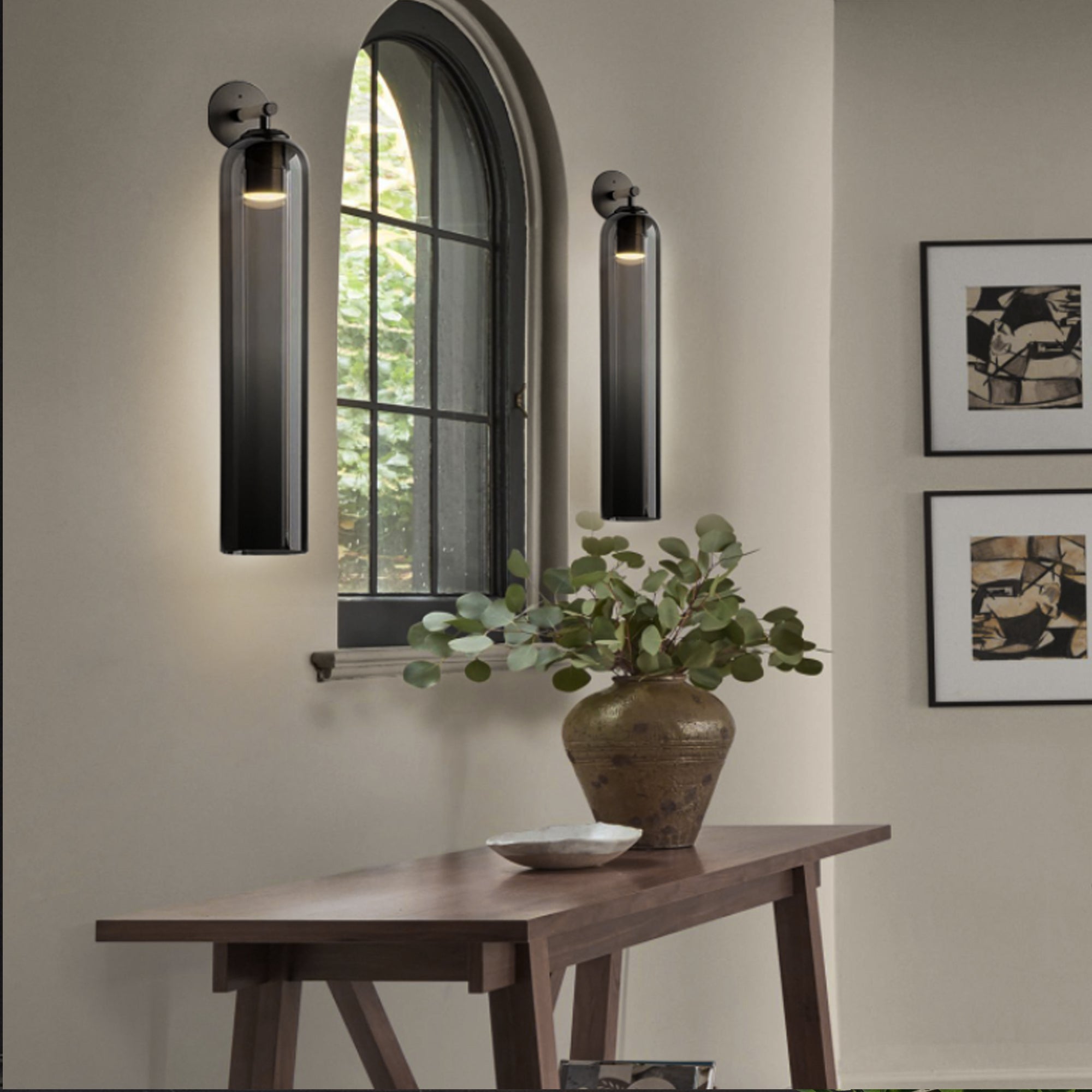 Aplique de pared tubular Lirioza