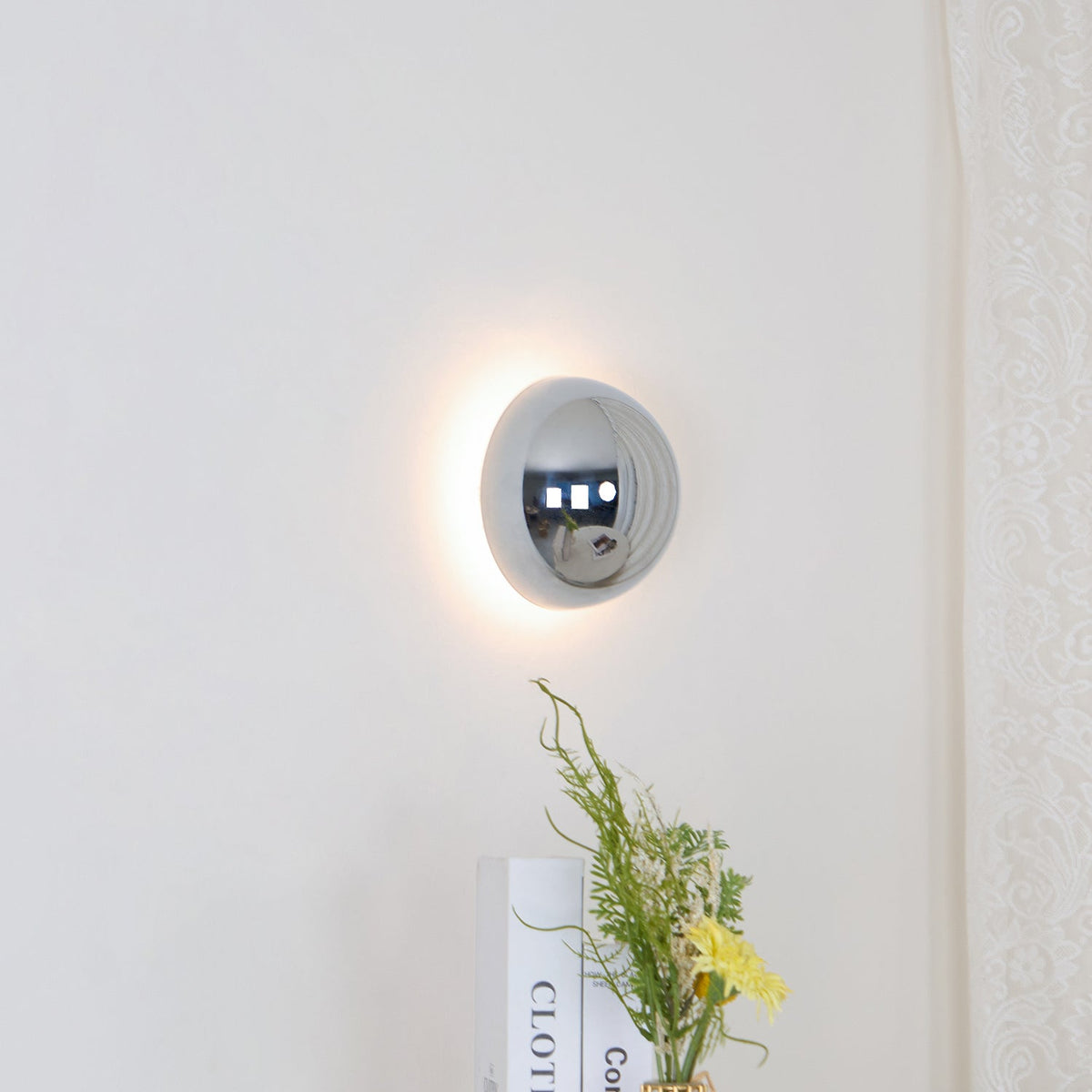 Aplique de pared esférico Faraena
