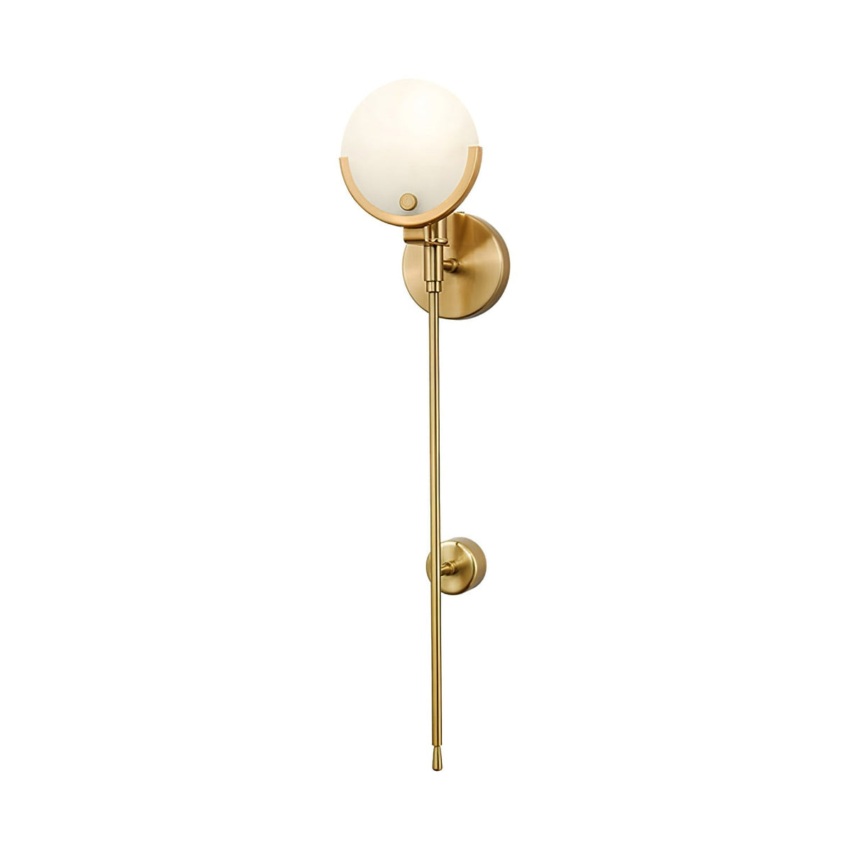Ava Alabaster Brass Wall Lamp – detail 35