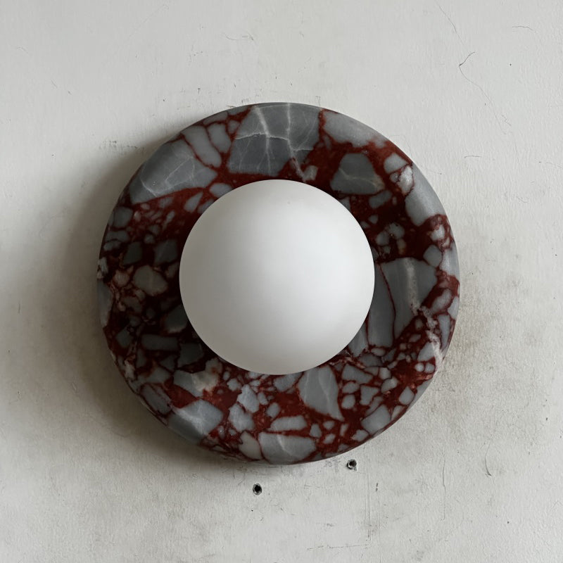 Aplique de pared globo Bori