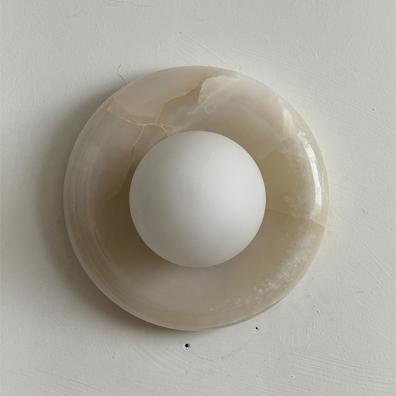 Aplique de pared globo Biaona
