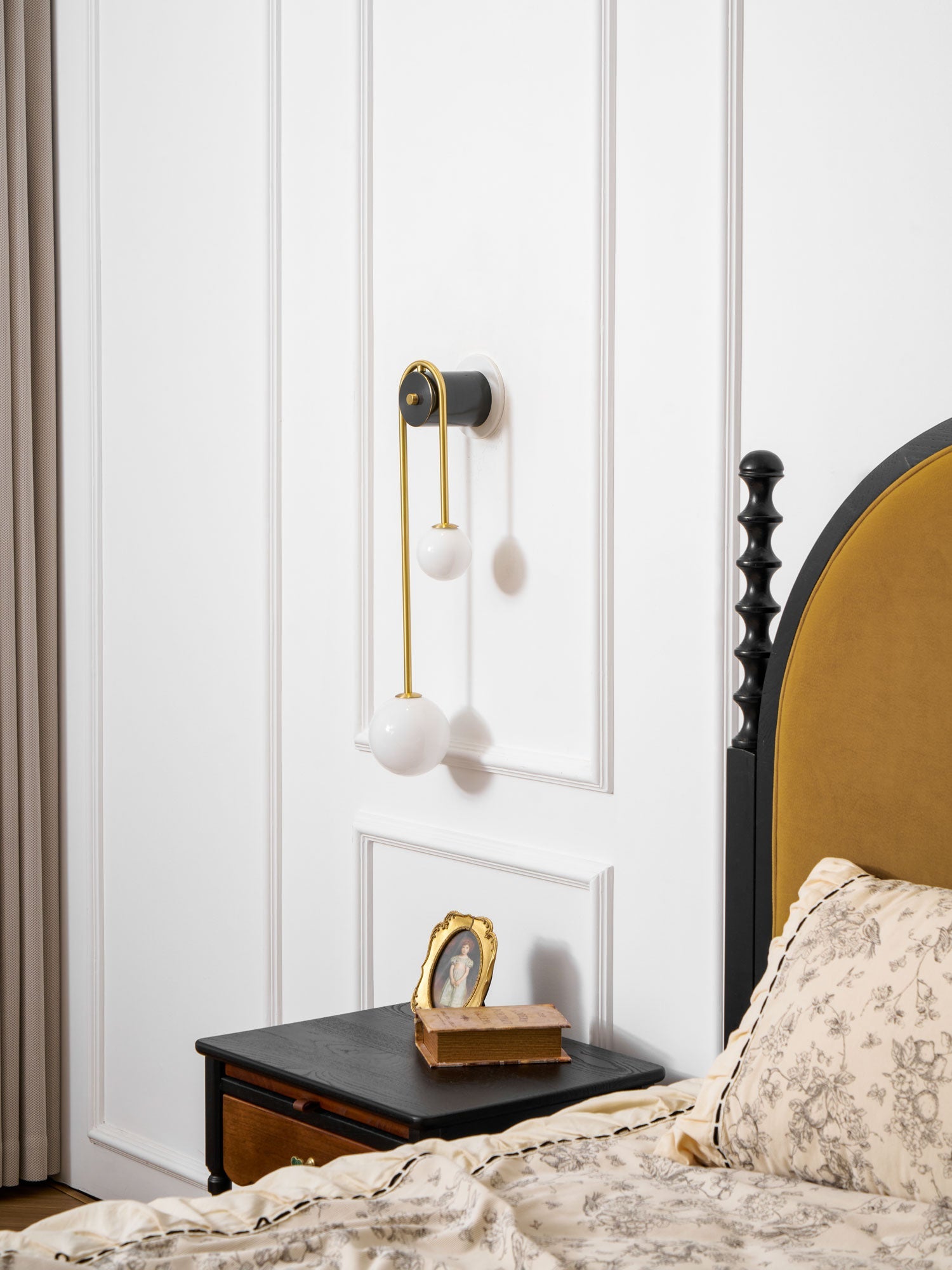 Aplique de pared curvo Dareal