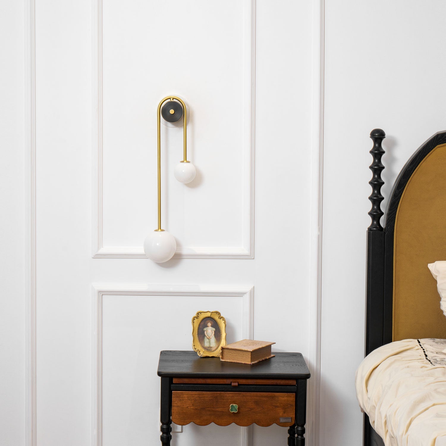 Aplique de pared curvo Dareal
