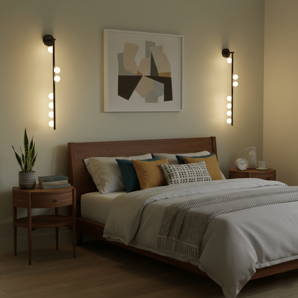 Aplique de pared tubular Masebel
