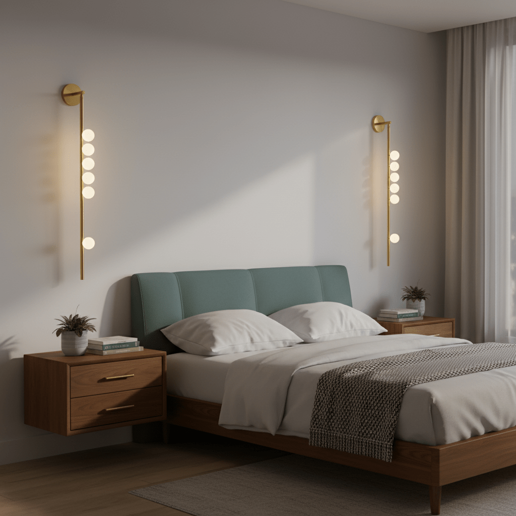 Aplique de pared tubular Masebel