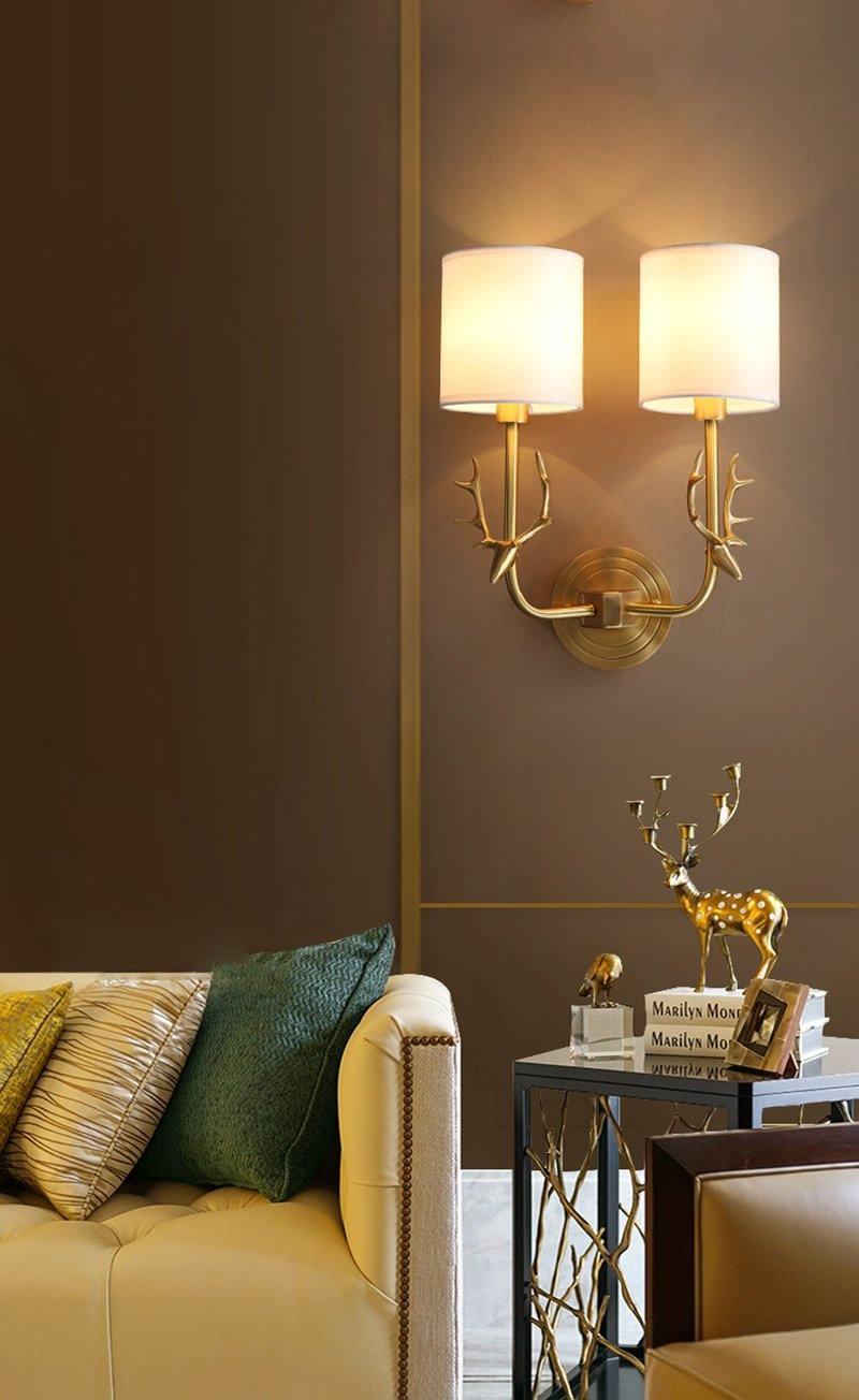 Aplique de pared ciervo Iasa