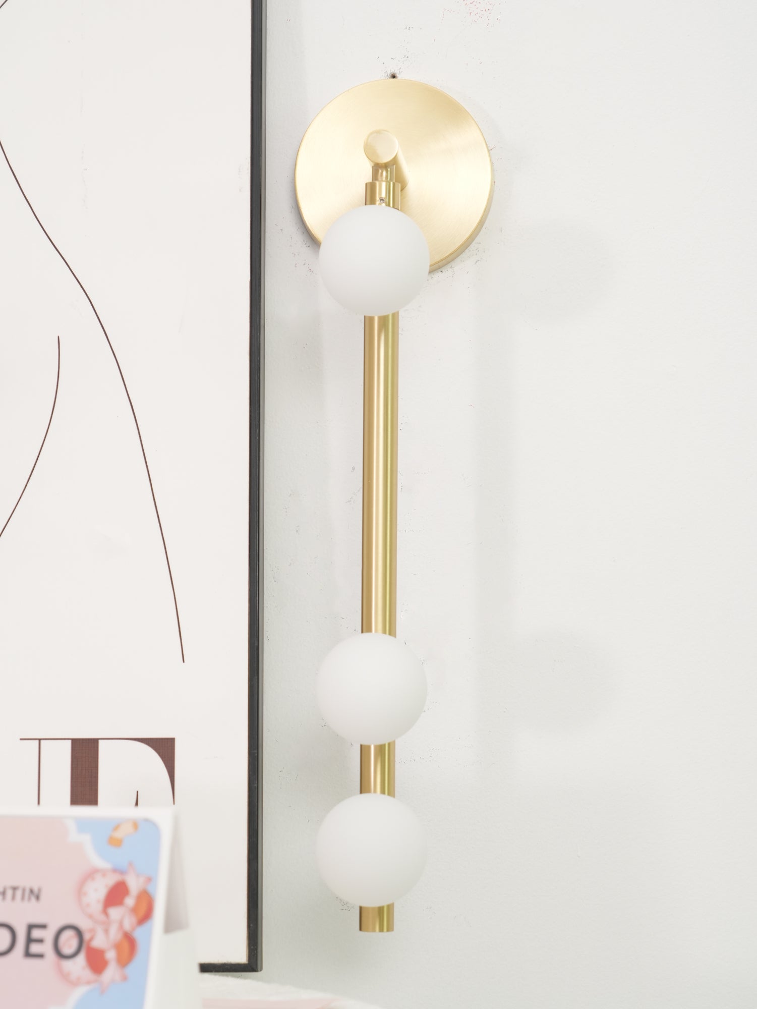 Aplique de pared tubular Masebel