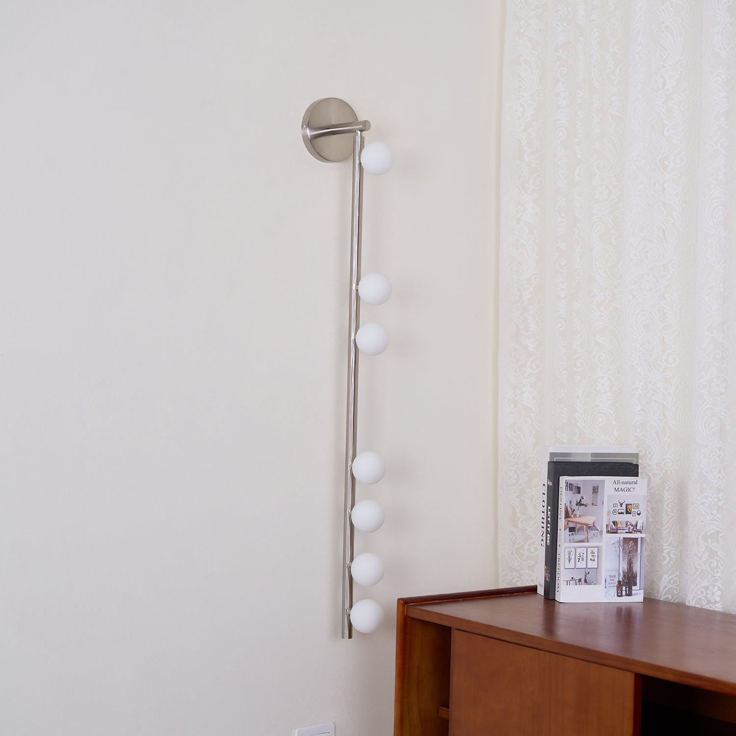 Aplique de pared tubular Masebel