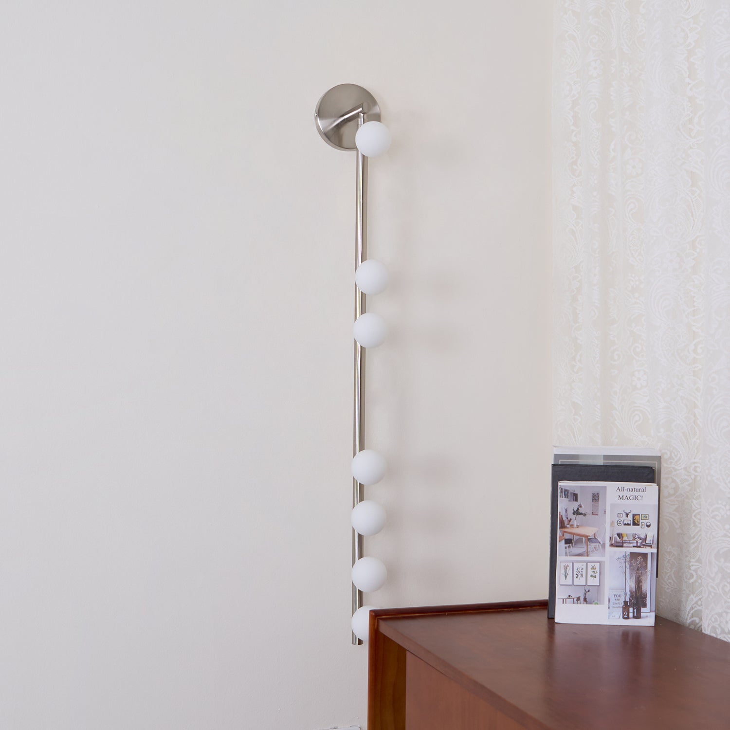 Aplique de pared tubular Masebel