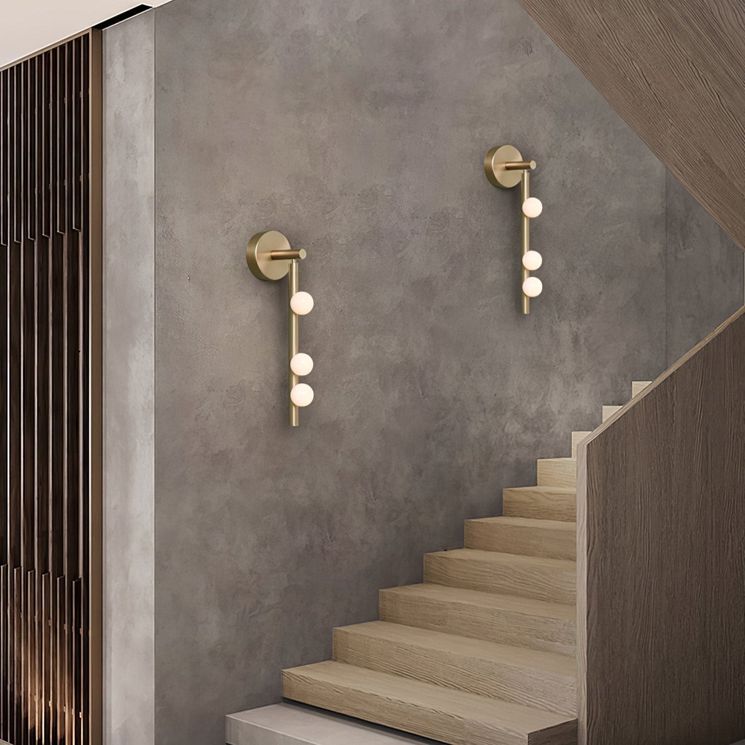 Aplique de pared tubular Masebel