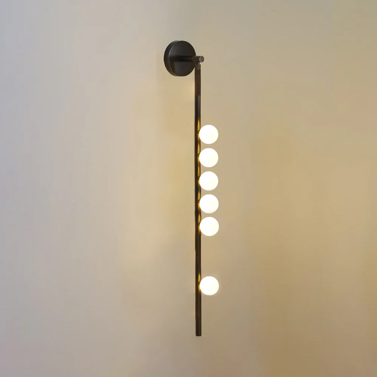Aplique de pared tubular Masebel
