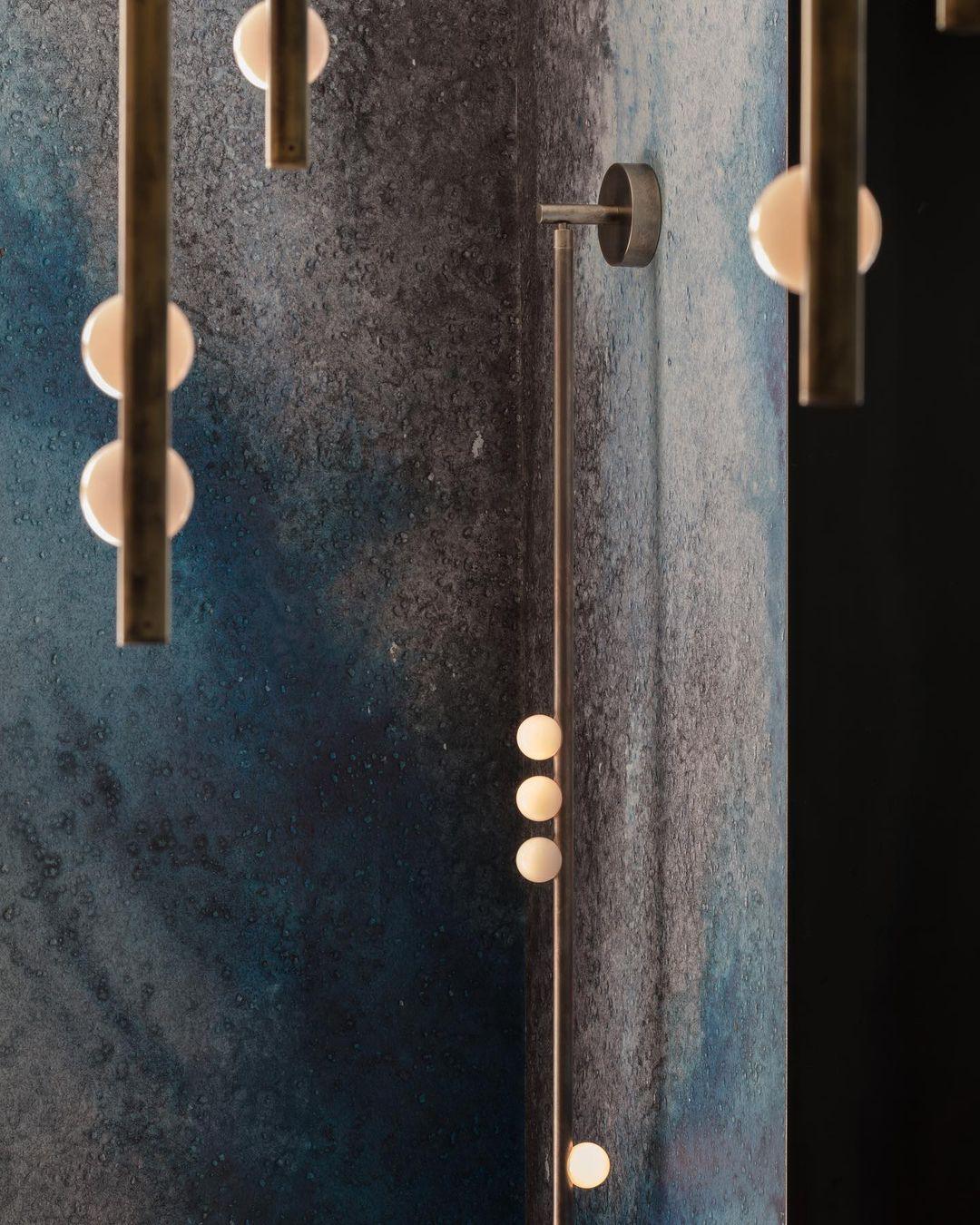 Aplique de pared tubular Masebel