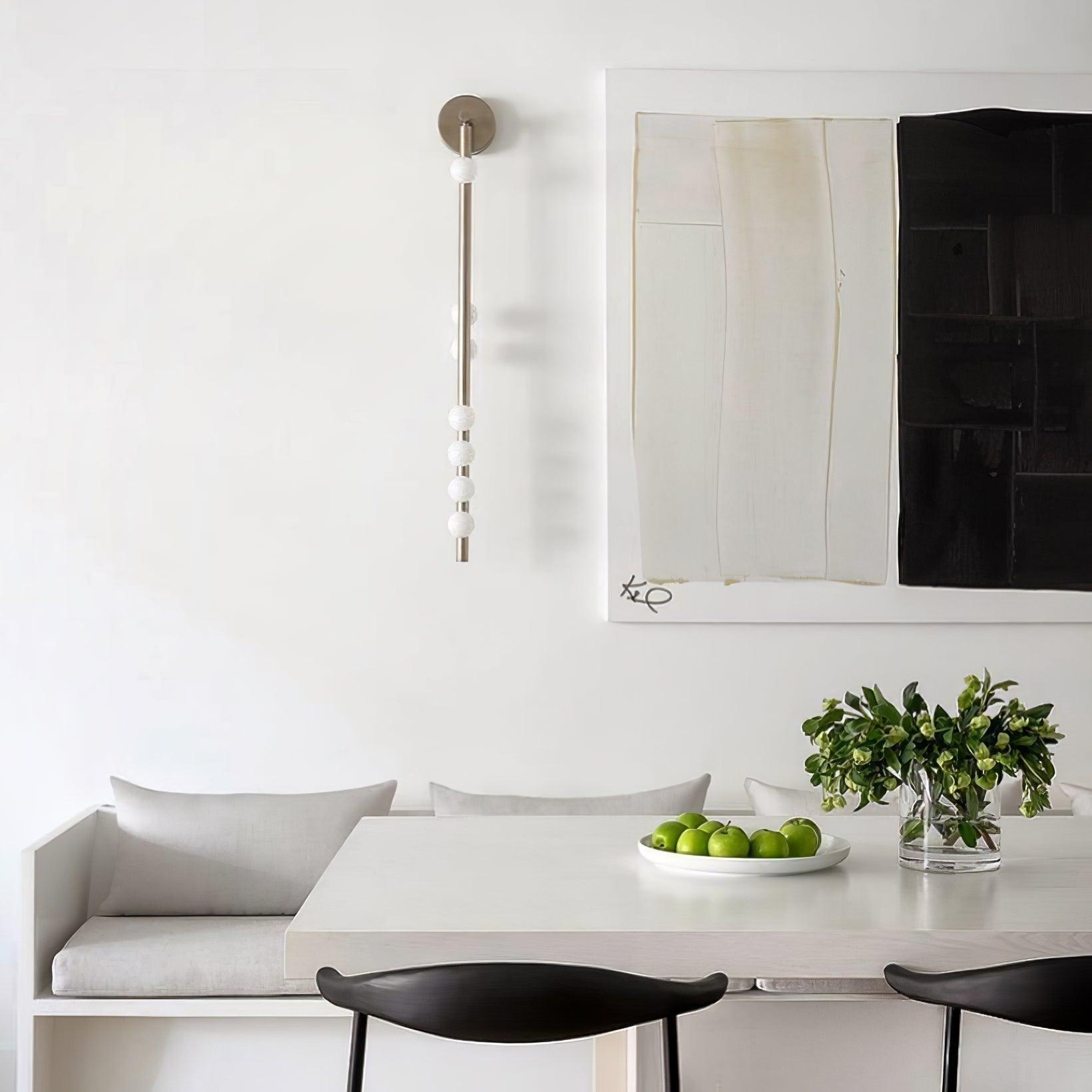Aplique de pared tubular Masebel