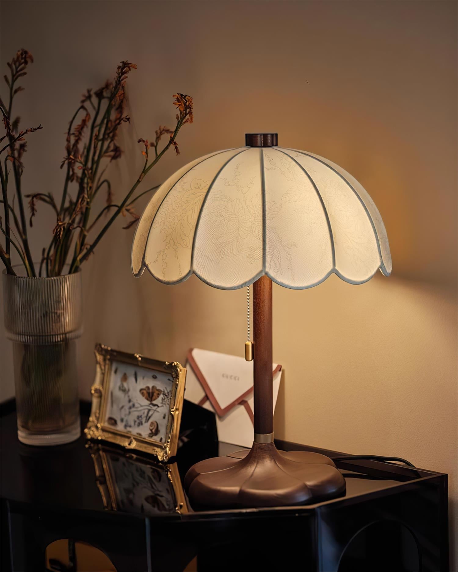 Lámpara de mesa vintage Mavilo