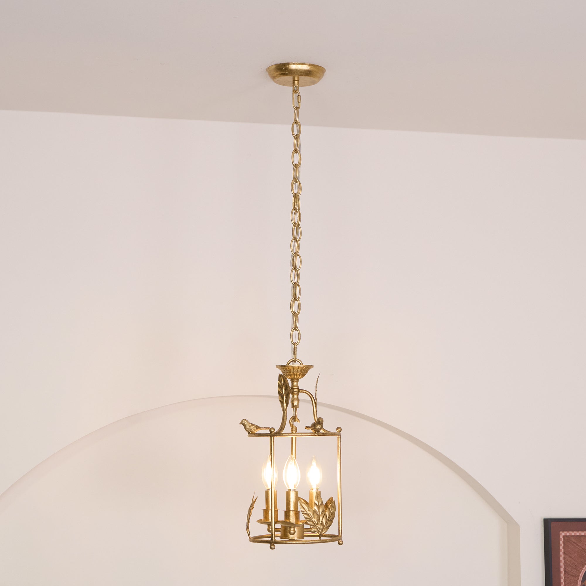 Lámpara colgante farol Celi