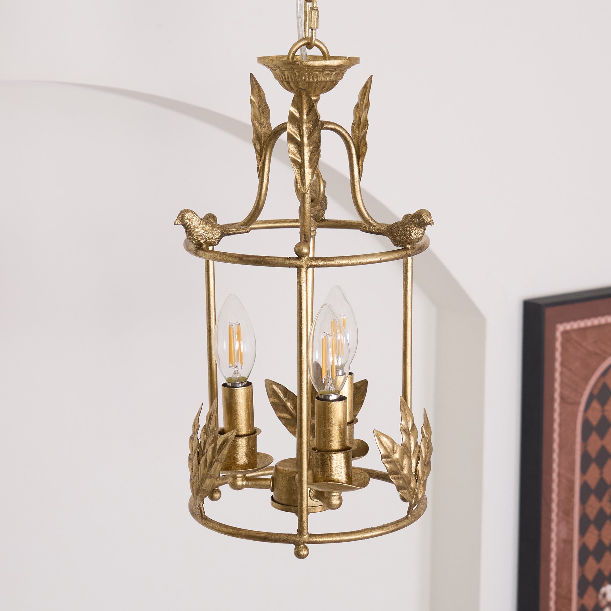 Lámpara colgante farol Celi