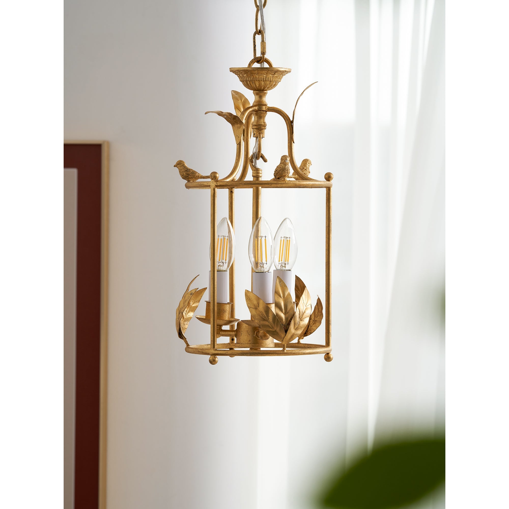 Lámpara colgante farol Celi