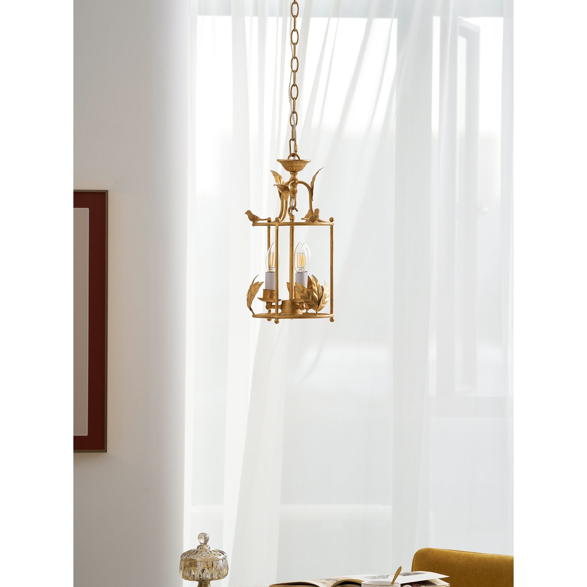Lámpara colgante farol Celi