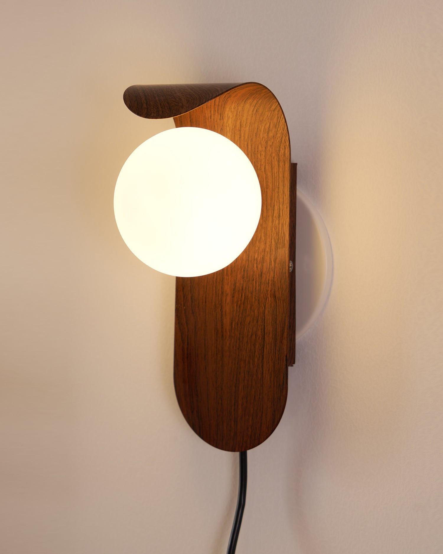 Aplique de pared globo Olbel