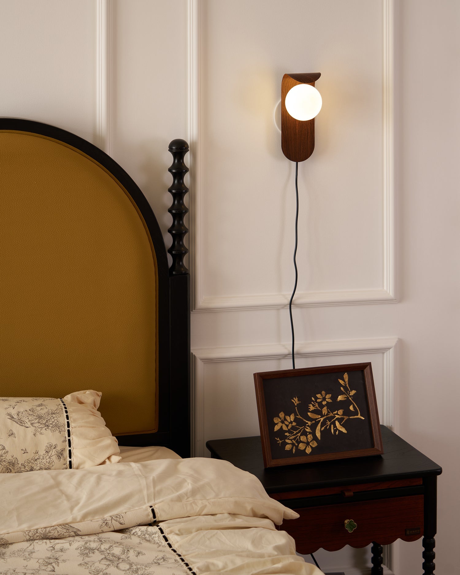 Aplique de pared globo Olbel