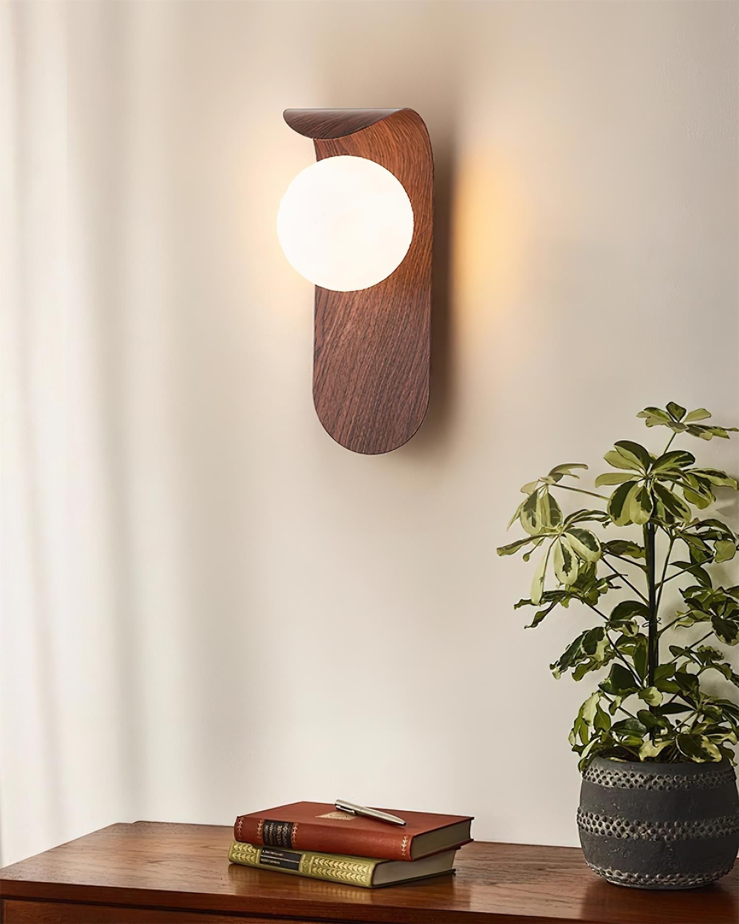 Aplique de pared globo Olbel