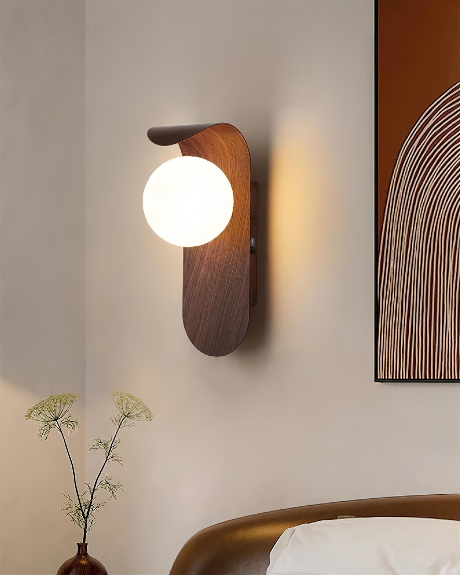 Aplique de pared globo Olbel