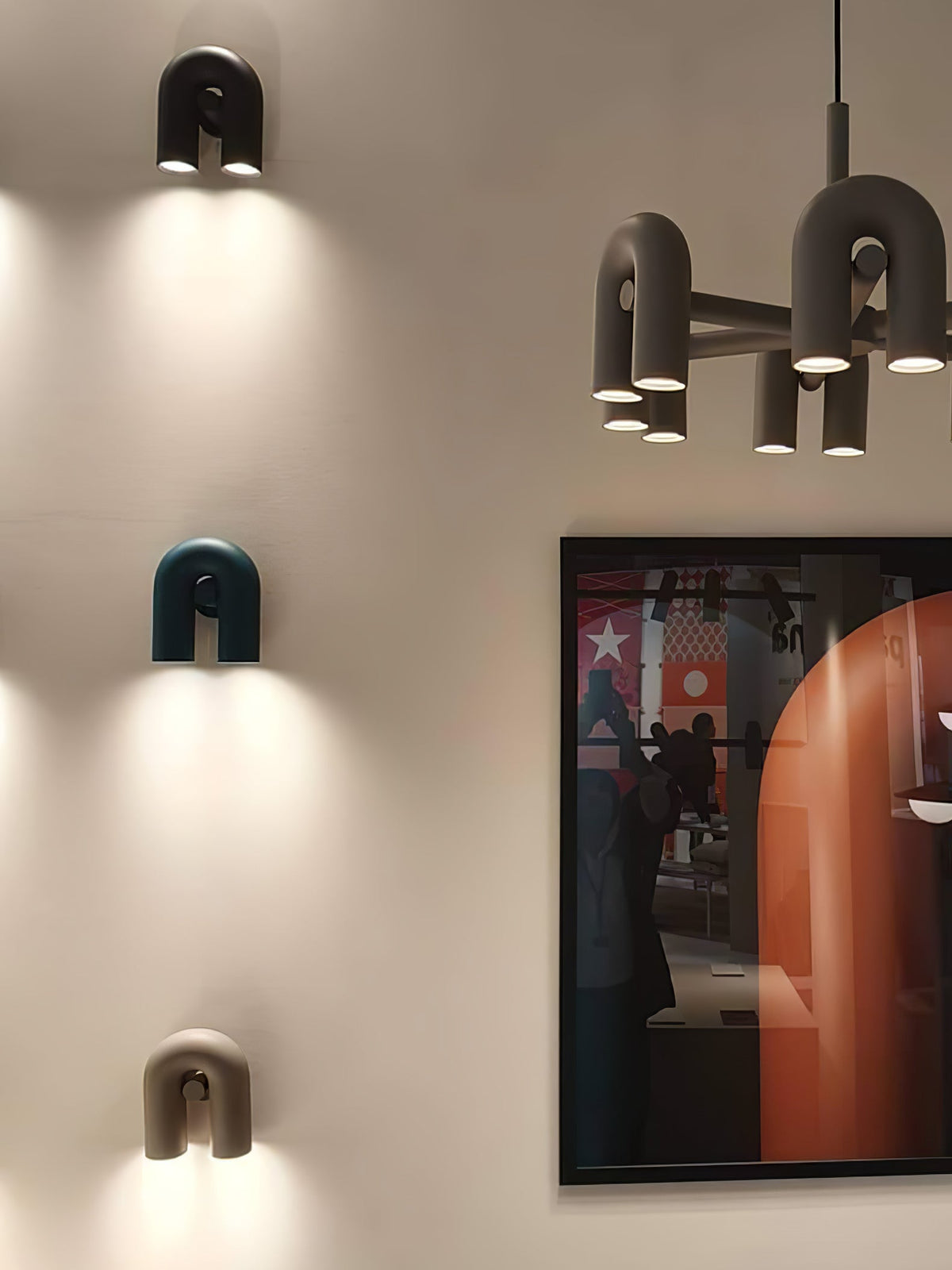 Aplique de pared orientable Gali