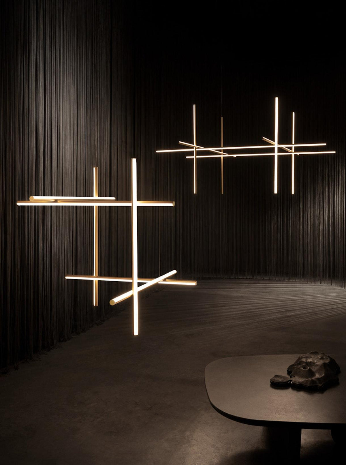 Gridline Linear Chandelier – detail 40