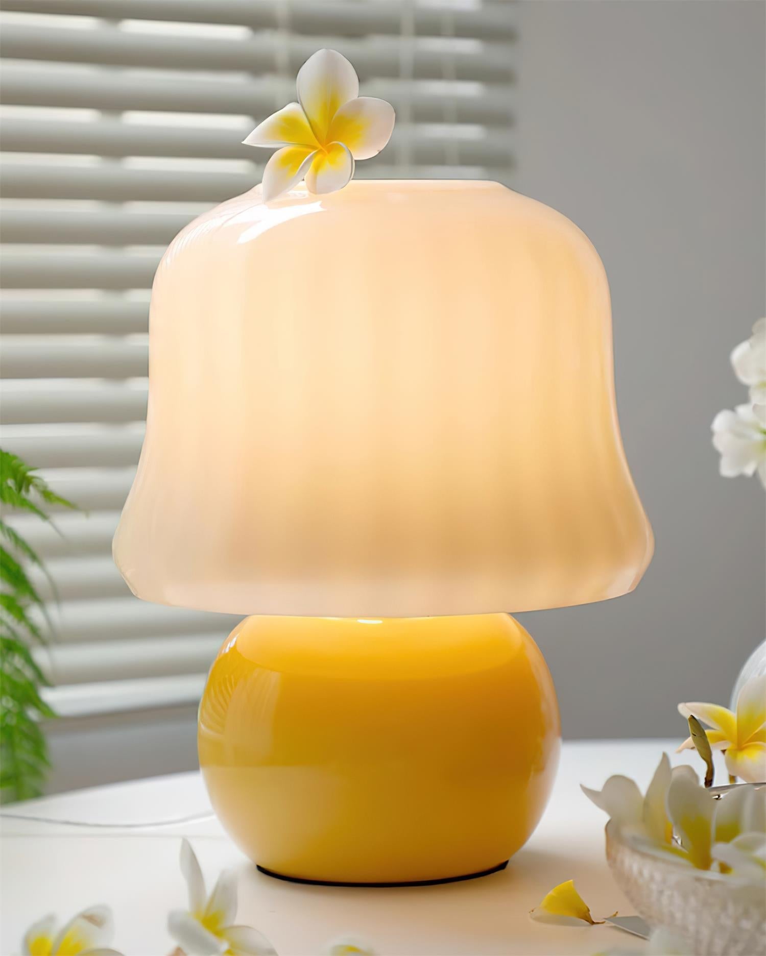 Lámpara de mesa tipo seta Cidel