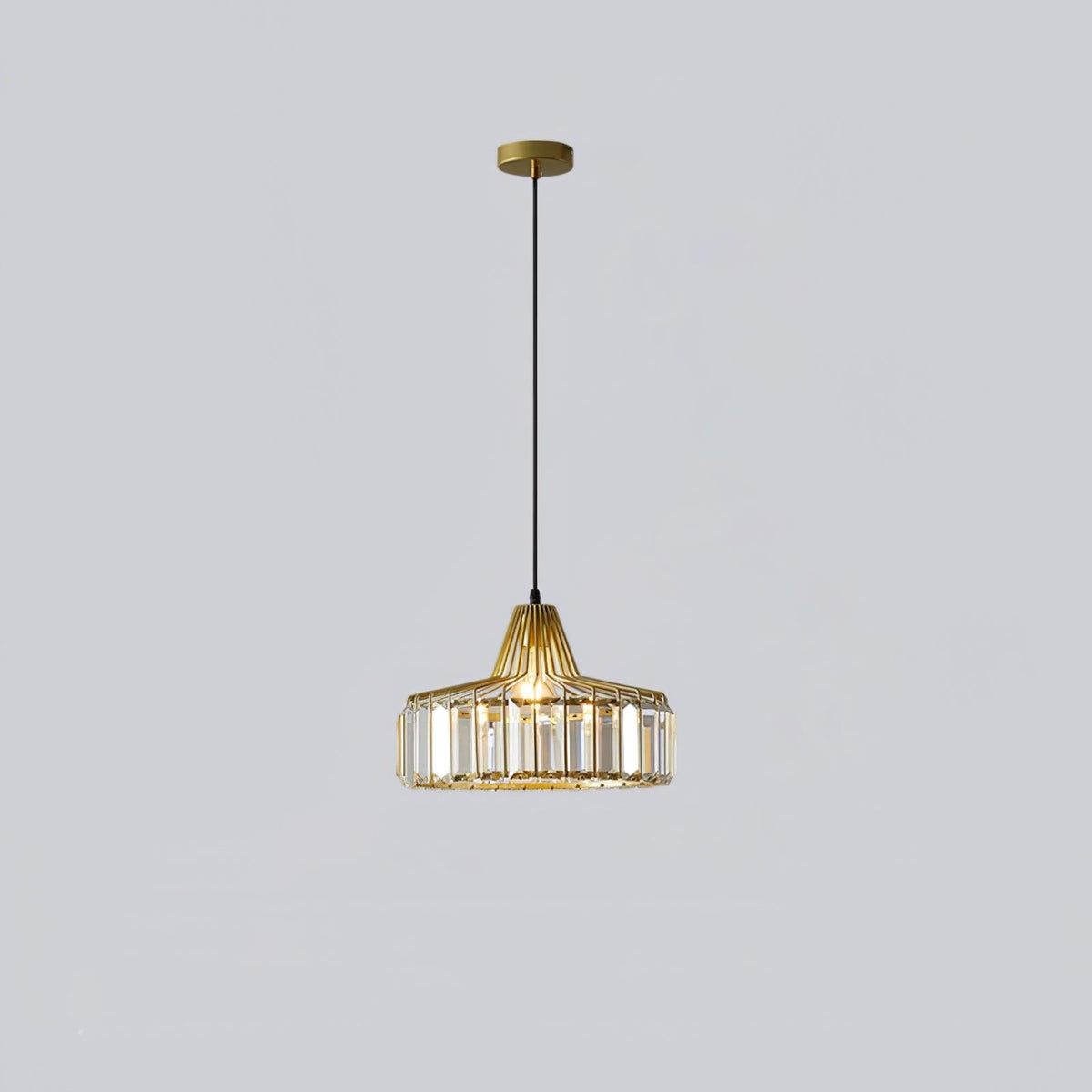 Crystal Drum Pendant Lamp – detail 15