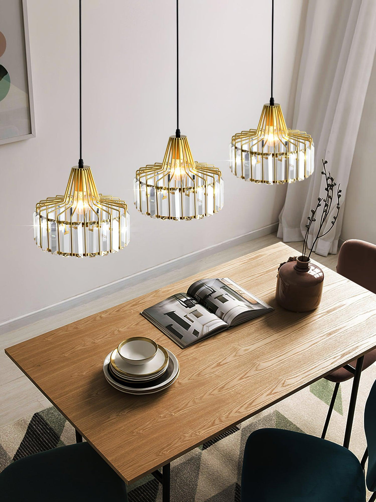 Crystal Drum Pendant Lamp – detail 28