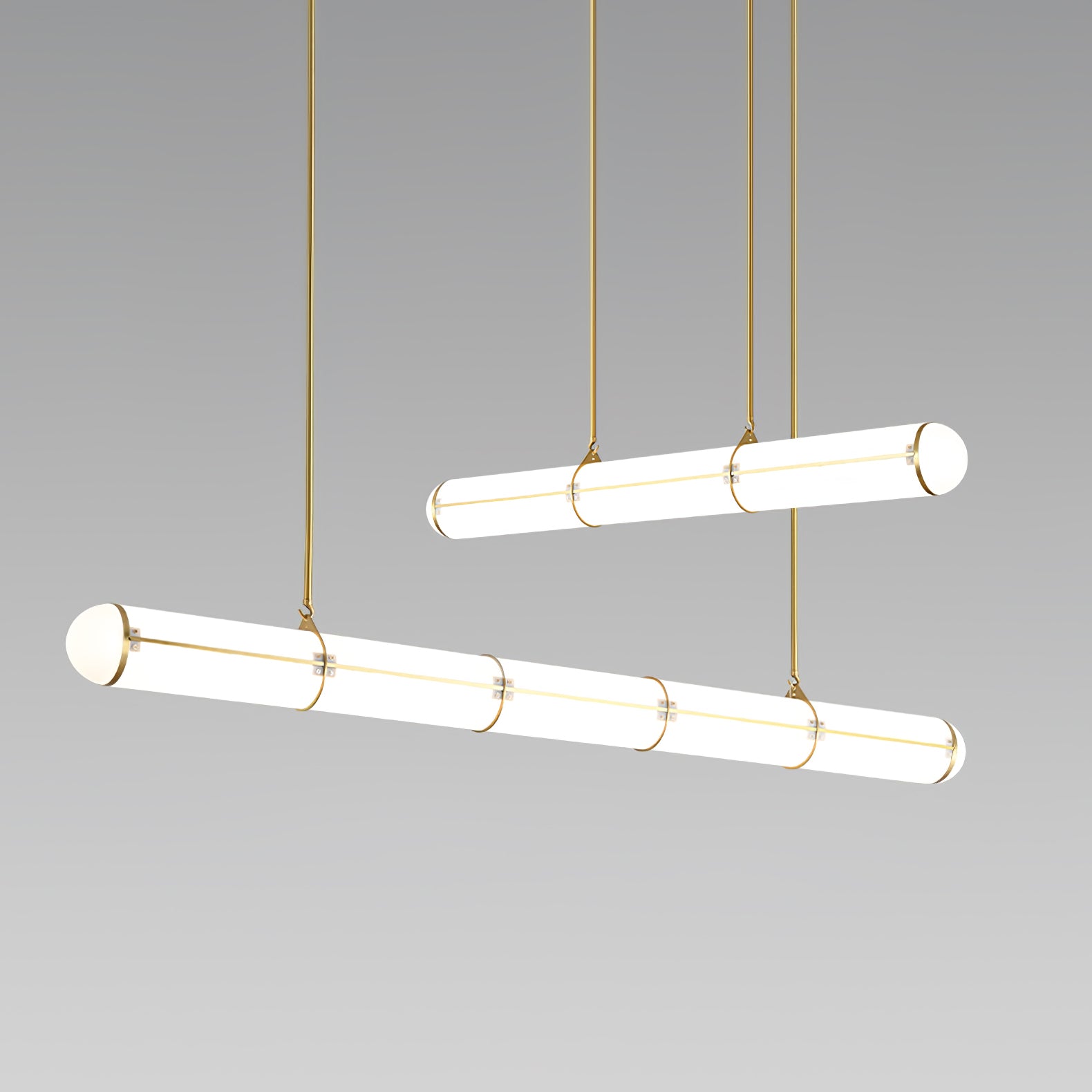 Lámpara colgante lineal Ciraica