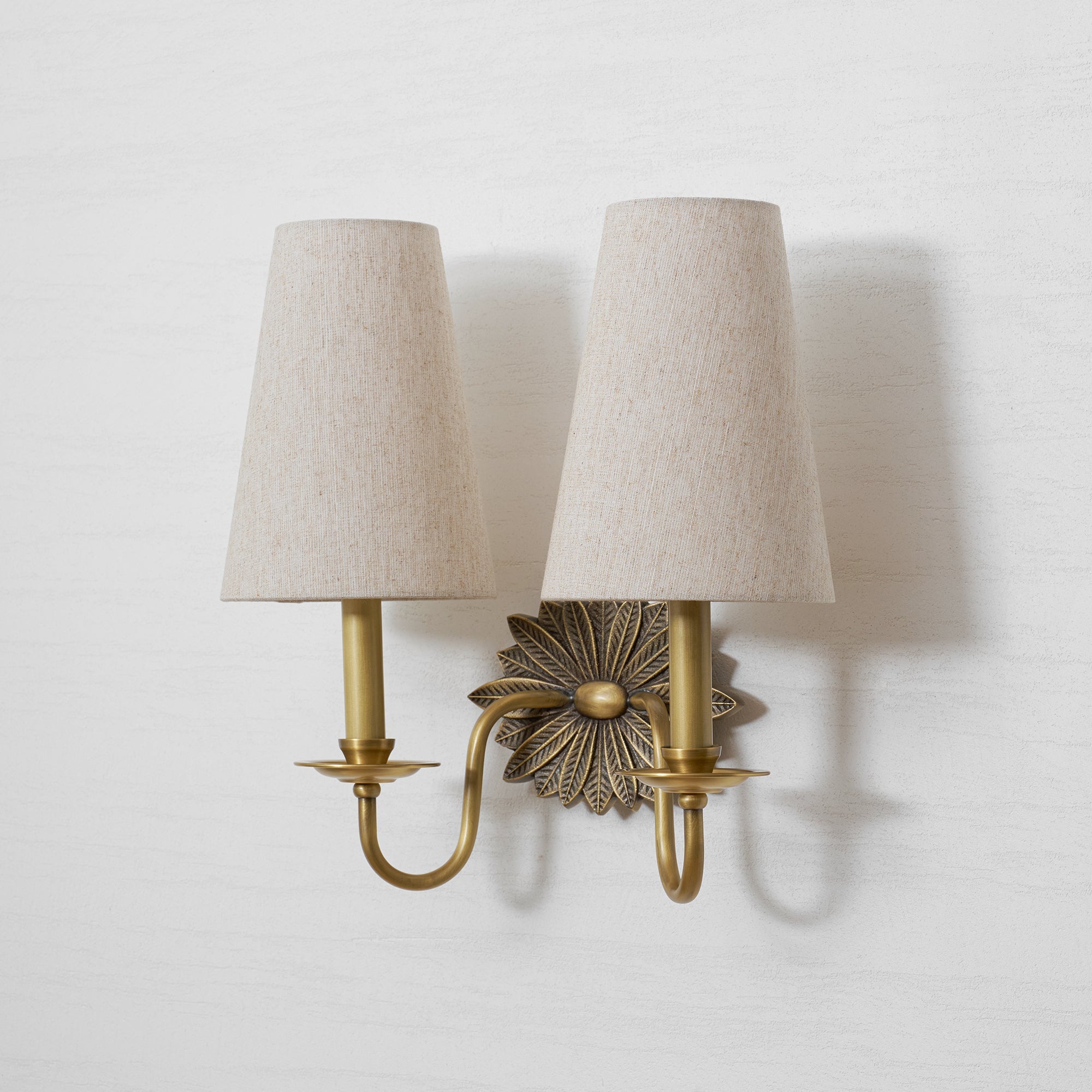 Aplique de pared doble Lirioea
