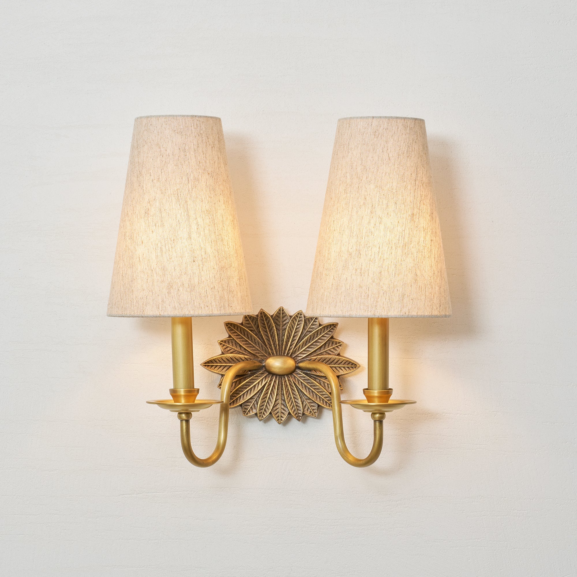 Aplique de pared doble Lirioea