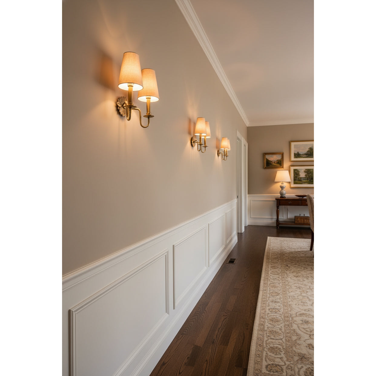 Aplique de pared doble Lirioea