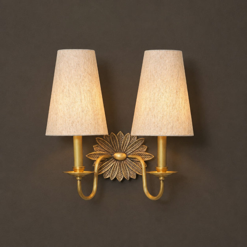 Aplique de pared doble Lirioea