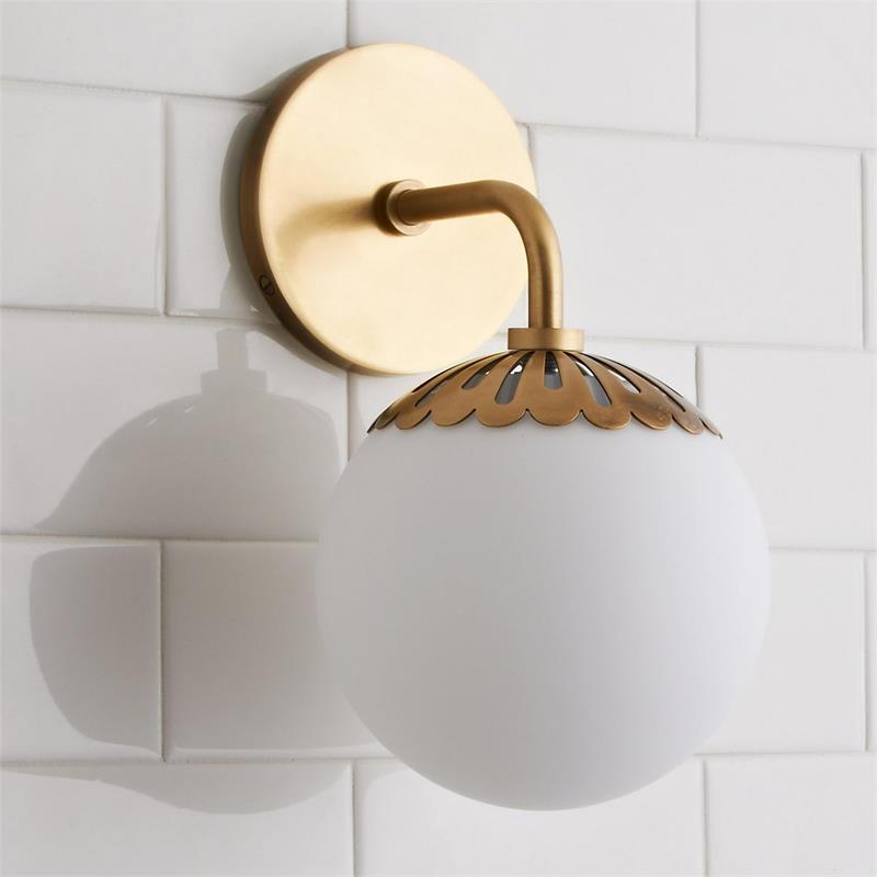 Aplique de pared globo Lisavia