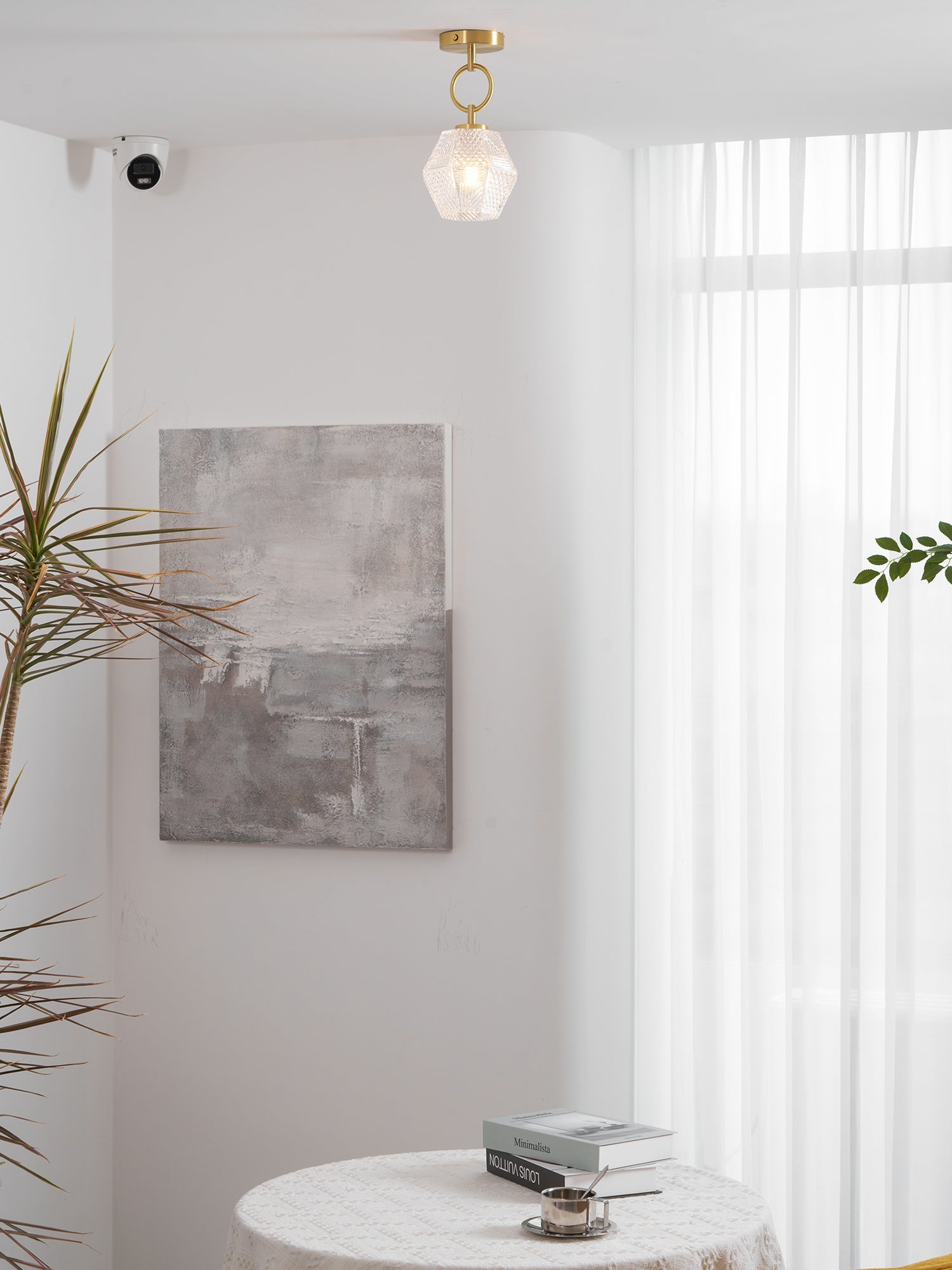 Plafón art déco Nodia