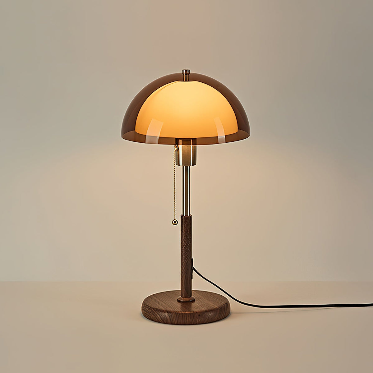 Lámpara de mesa retro Monteorio
