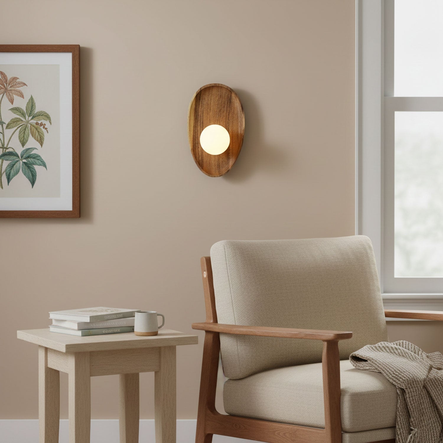 Aplique de pared minimalista Luzava