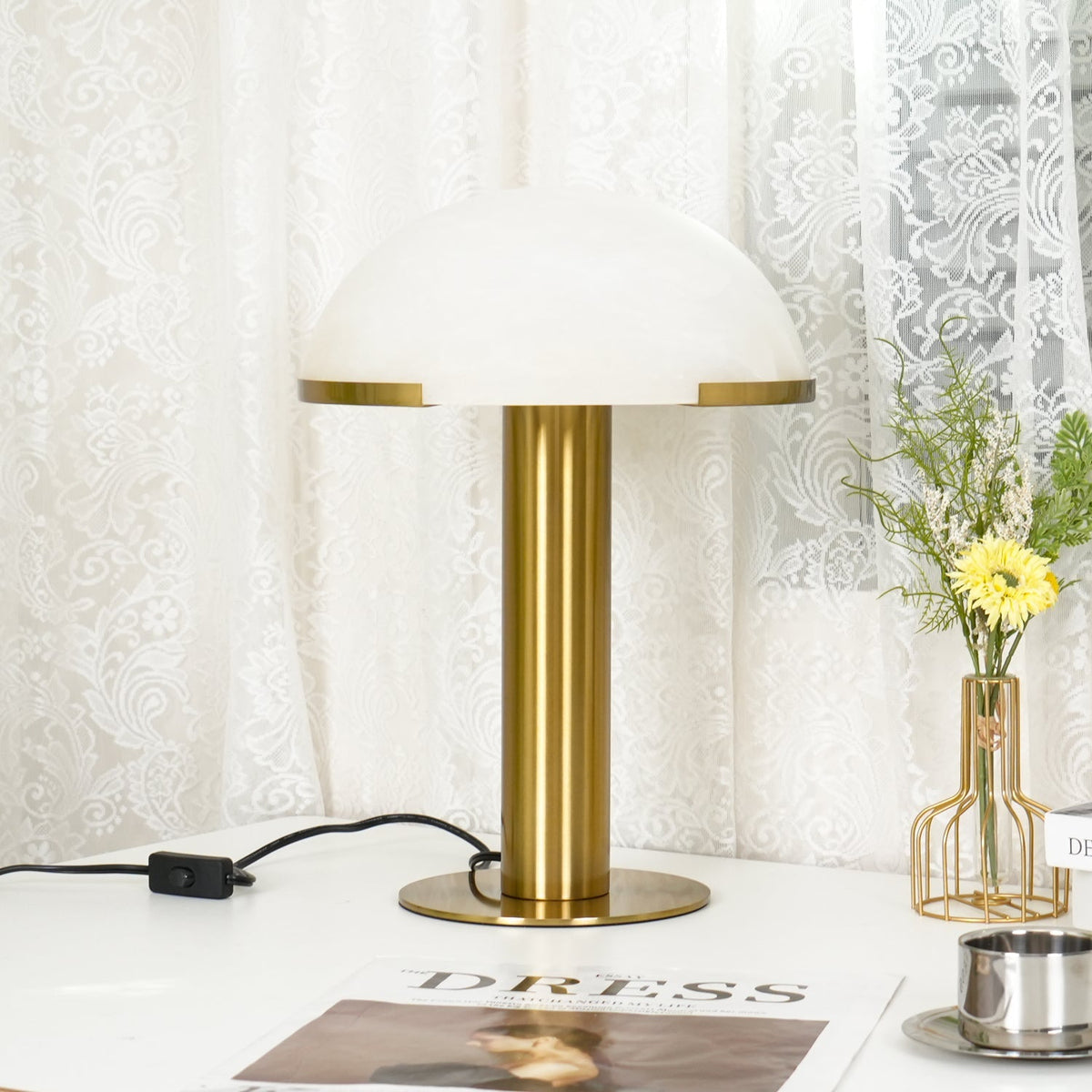 Lámpara de mesa minimalista Olso