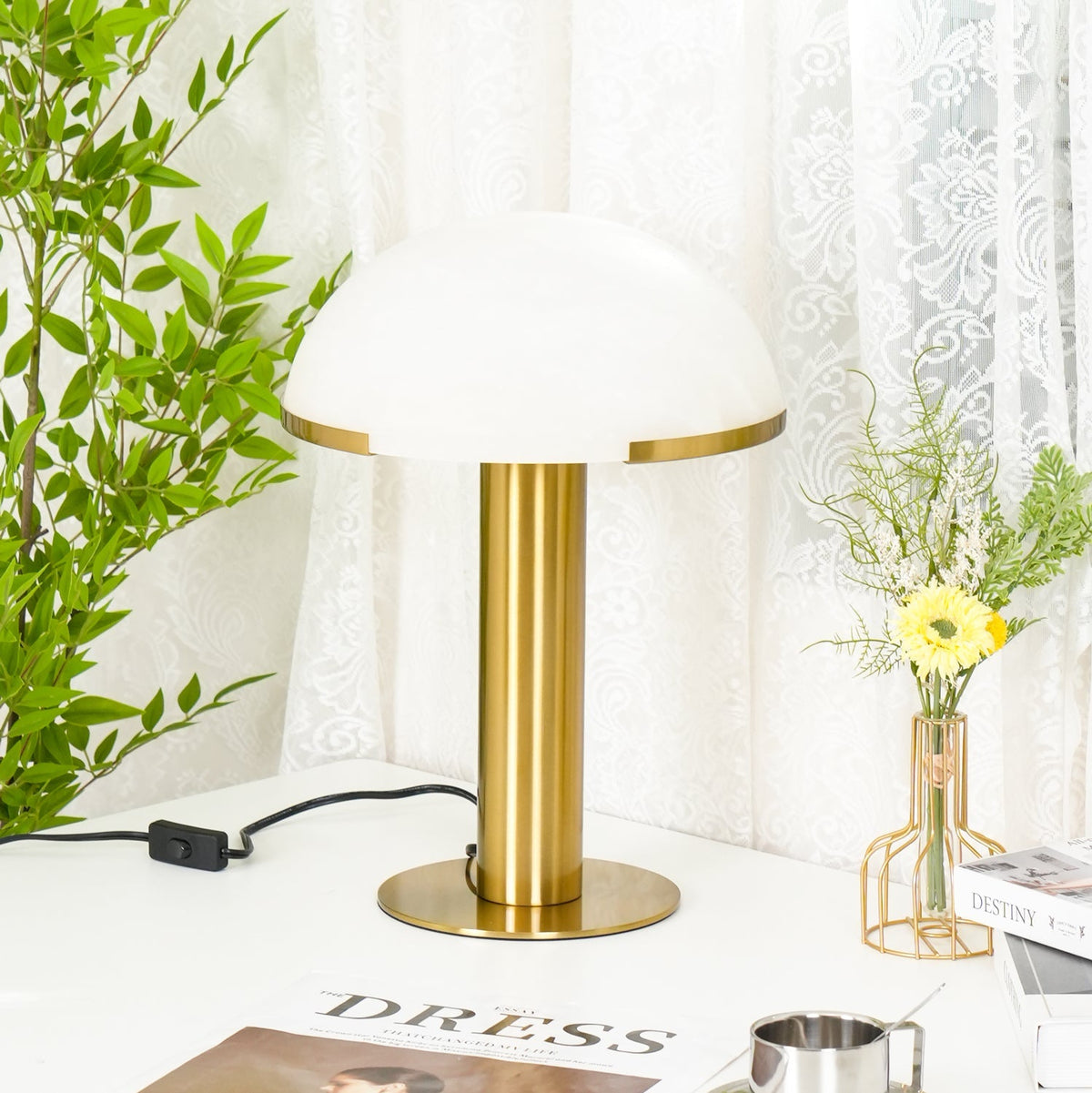 Lámpara de mesa minimalista Olso