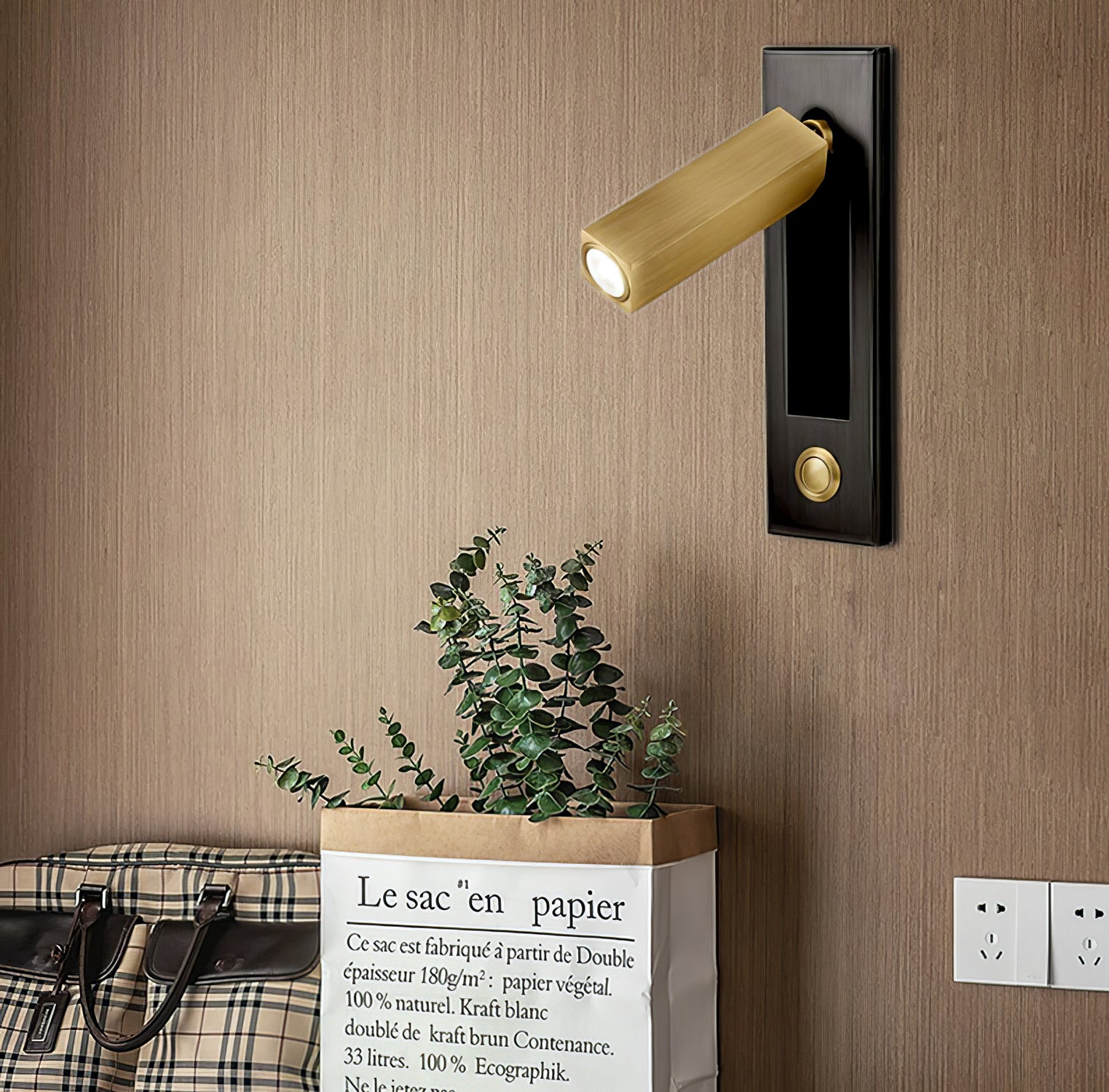 Aplique de pared Azaica
