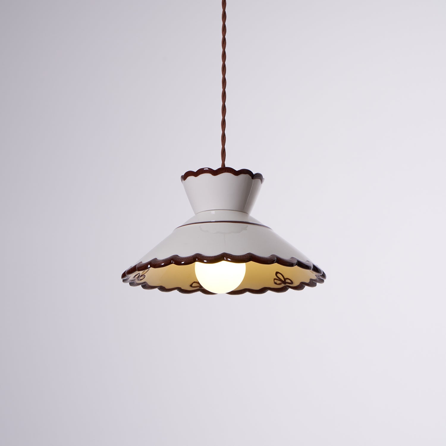 Lámpara colgante vintage Dolen