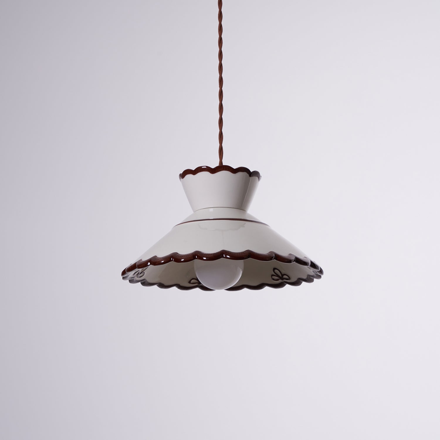 Lámpara colgante vintage Dolen